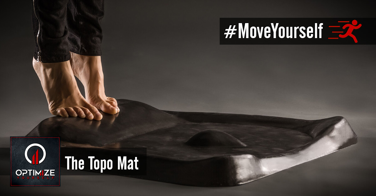 Topo Comfort Mat by Ergodriven  The Not-Flat Standing Desk Anti