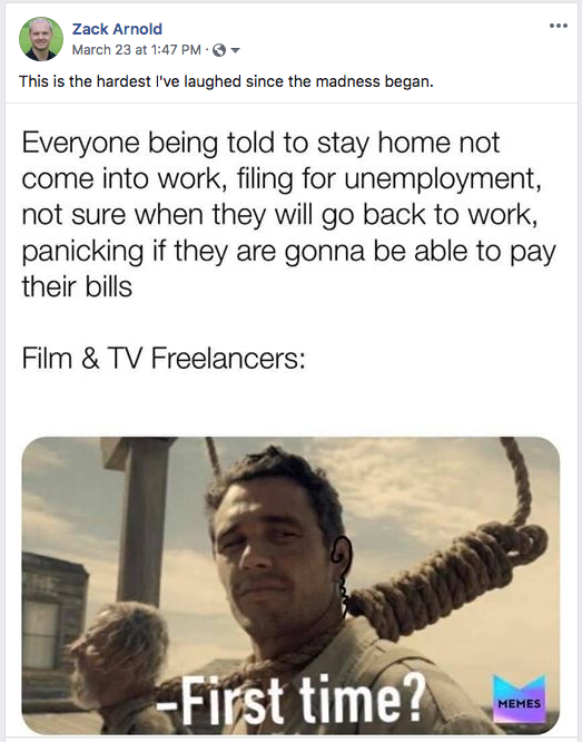 Freelancers unemployment funny meme