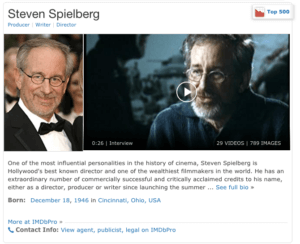 steven-spielberg-imdb-page