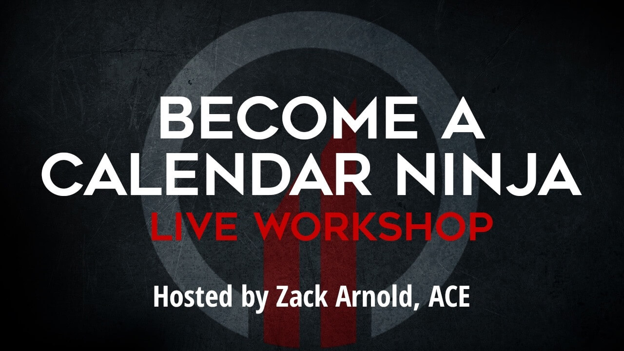 Workshop: Become a Calendar Ninja
